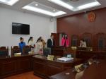 三元法院莘口人民法庭举办首次法庭开放日活动
