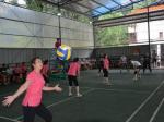 三明市第六届运动会法院代表团汽排球决赛在三元举办