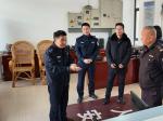 12月25日，三明中院司法警察支队长肖剑鹏带队到三元法院开展安全大检查和警务督察活动。