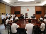 4月16日，三元法院邀请三明市第一中学陈景润初中部30余名师生参加法院开放日活动。